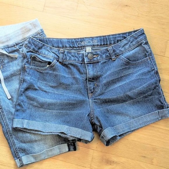 Cherokee Jean Shorts - Girl's Size 14 - Picture 1 of 3
